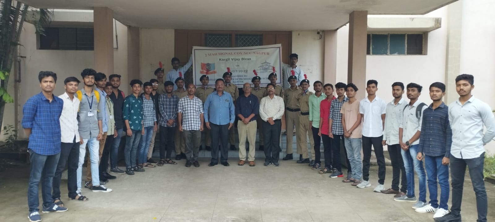 Celebration of Kargil Vijay Diwas by NCC Unit at KITS, Ramtek On 26TH July ,2022